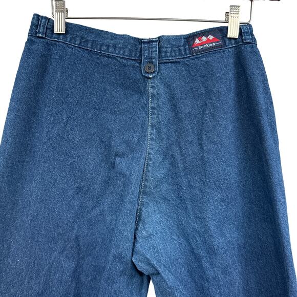 VTG Rocky Mountain Jeans 27x34 Western Cowgirl Bareback Rodeo 90s Rancher Tall - Picture 5 of 15